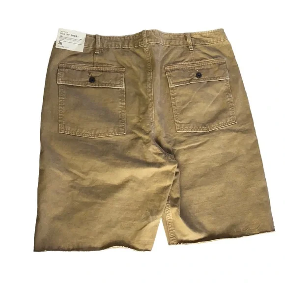 🌿 ABERCROMBIE & FINCH 🌿 men’s utility cargo chino shorts size 36 - Picture 2 of 6